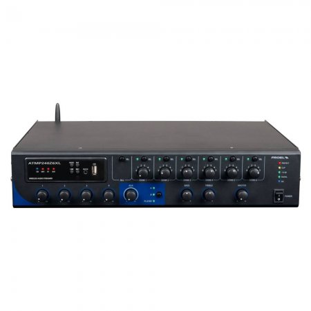 Amplificator combo cu 6 zone 240W/100V, cu media player si mixer audio, ATMP240Z6XL, Proel