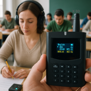 Sistem audio pentru examene Cambridge și școli – Sunet clar pentru fiecare elev, control total pentru profesor, Voxedu (Pachet)