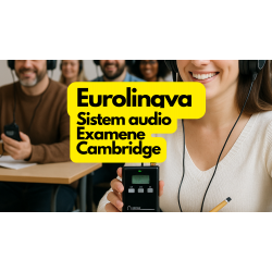 Sistem audio pentru examene Cambridge și școli – Sunet clar pentru fiecare elev, control total pentru profesor, Voxedu (Pachet)