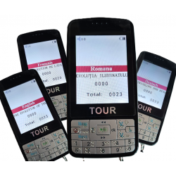 Audio ghid turistic manual multilingv TOUR cu tastatură full Braille pentru vizite ghidate nevazatori in muzee