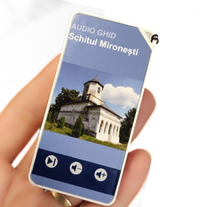 Audio ghid player Mp3 personalizabil cu imaginra ta, pentru ghidaj in muzee, promovare, informare, o limba, AM002, 16GB, Amro Electronic Grup 