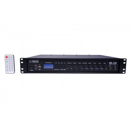 Mixer amplificator cu media player, 120W/100V, IPA-120