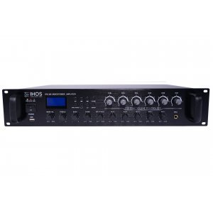 Amplificator audio cu 6 zone, 360W si mediaplayer, IPA-360