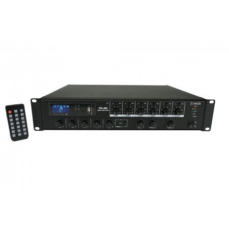 Amplificator audio all-in-one cu 6 zone, 480W si media player,  IPA-480