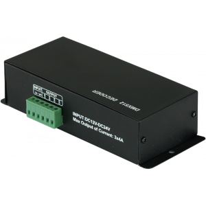 Interfata controller DMX pentru banda led, XLR 3p / input RJ45, LSDMX,Music & Lights