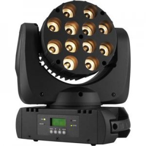 Lumini Disco Moving Head cu Dimmer Liniar, Efecte Strobe, ELFIN VW