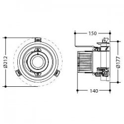 Proiector 1 led x10W (Alb Neutral), EOS101