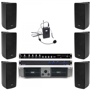 Pachet sistem audio sala fitness 