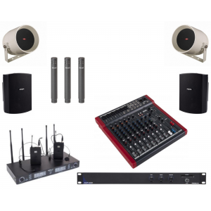 Sistem sonorizare biserica din lemn