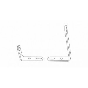 Set suporturi montaj 250 / 150 mm, pentru coloane audio, SC2, Proel