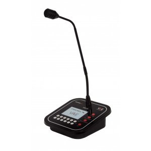 Baza microfonica digitala cu 10 taste programabile display LCD si certificare EN54-16 Proel DBE108