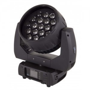 Moving head cu zoom 8*- 62*, led 19 x 15 W RGBW / FC, DMX, SGQUARTZ300, Proel Sagitter