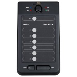 Microfon Anunturi cu 6 zone, RM6, Proel