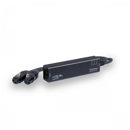Interfață I/O Dante™, 2 intrări analogice, PoE, Plug & Play, HELVIA SONIX AD2 Interfață I/O Dante™, 2 intrări analogice, PoE, Plug & Play, HELVIA SONIX AD2