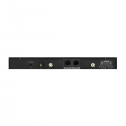 Sistem wireless UHF True Diversity cu funcție Autoscan – 2 microfoane Headset/Lavaliera (626-668 MHz), HELVIA VERBA-202 A2