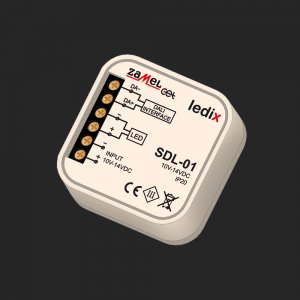 Controler DALI - o culoare - iluminat led – SDL-01, Ledix