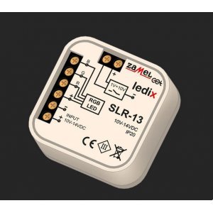 Controler led RGB, prin fir, SLR-13,  1-10 V, Ledix