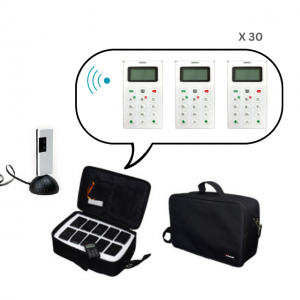 Sistem de votare interactivă eQuiz – Pachet 30 Telecomenzi pentru Teste și Sondaje