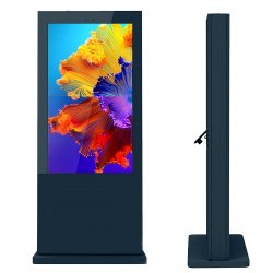 Totem digital outdoor dublu-față 55", Android 11, IP55, pentru informare turistică și comercială
