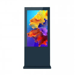 Totem digital outdoor dublu-față 55", Android 11, IP55, pentru informare turistică și comercială