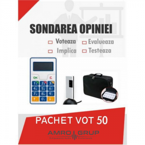 Pachet sondarea opiniei, televot 50 telecomenzi 